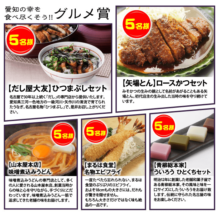 愛知の幸を食べ尽くそう