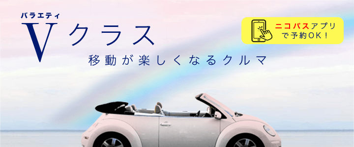 V（バラエティ）クラス　移動が楽しくなる車