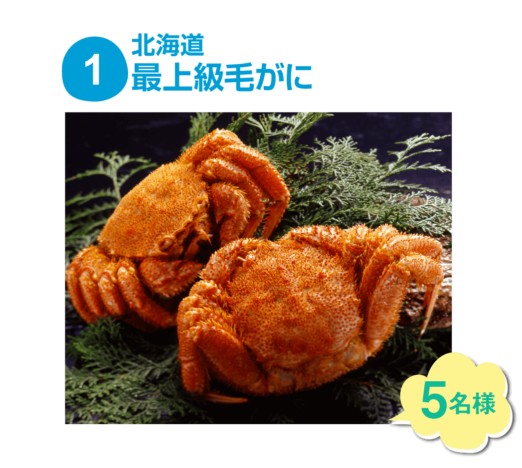 最上級毛かに