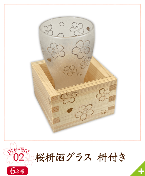 桜枡酒グラス