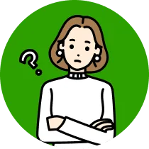 車の安全面や整備や点検は大丈夫か不安を感じている女性のイラスト