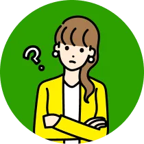 運転初心者で不安を感じている女性のイラスト