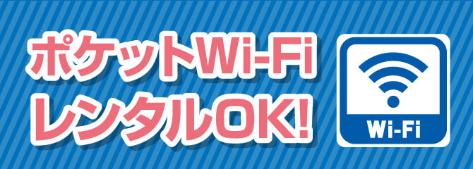 ポケットwifiあります