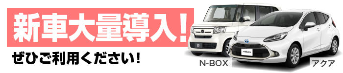 新車大量導入!!