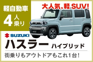 大人気軽SUVハスラー